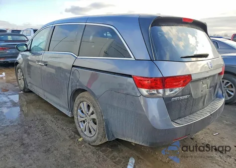 2016 Honda Odyssey Exl z USA, uszkodzony, nr VIN 5FNRL5H61GB093529